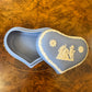 Vintage Wedgwood Blue Jasperware Heart 