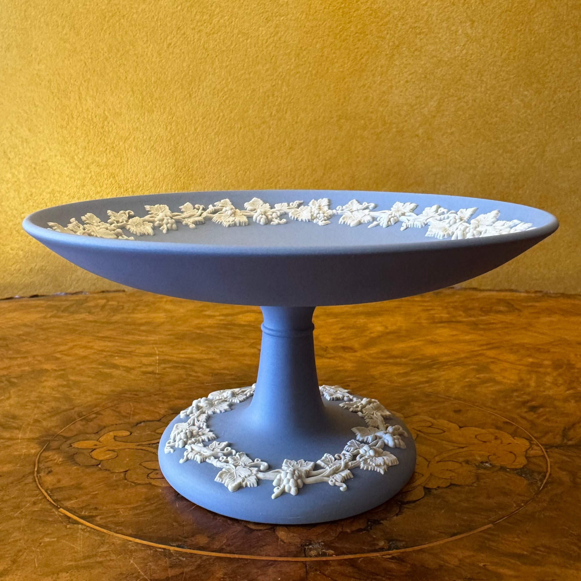 Vintage Wedgwood Blue Jasperware Sweet Display Stand 