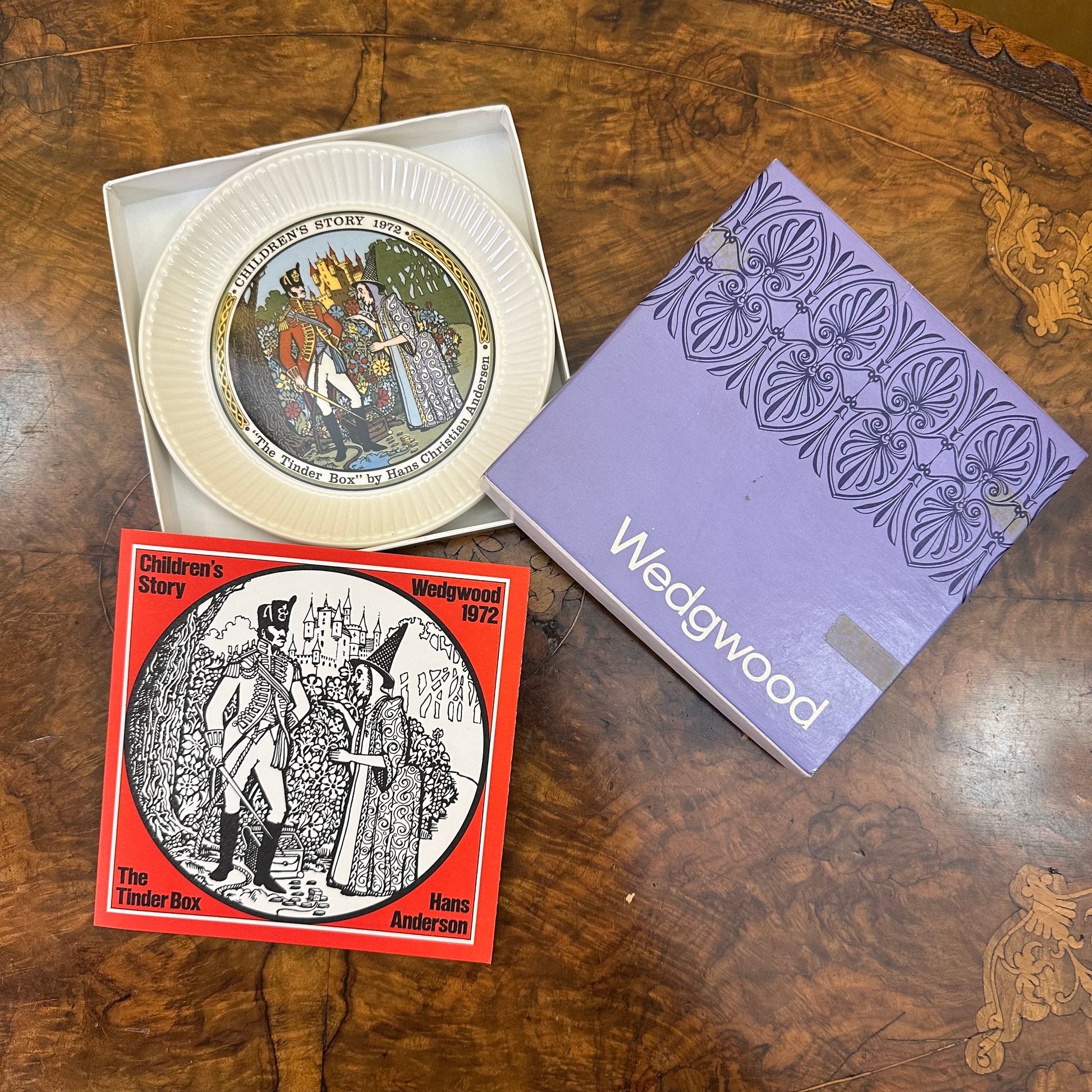 Vintage Wedgwood Children's Story 1972 "The Tinder Box" By Hans Christian Anderson 