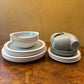 Vintage Wedgwood Etruria & Barlaston Green 24 Piece Dinner Set 