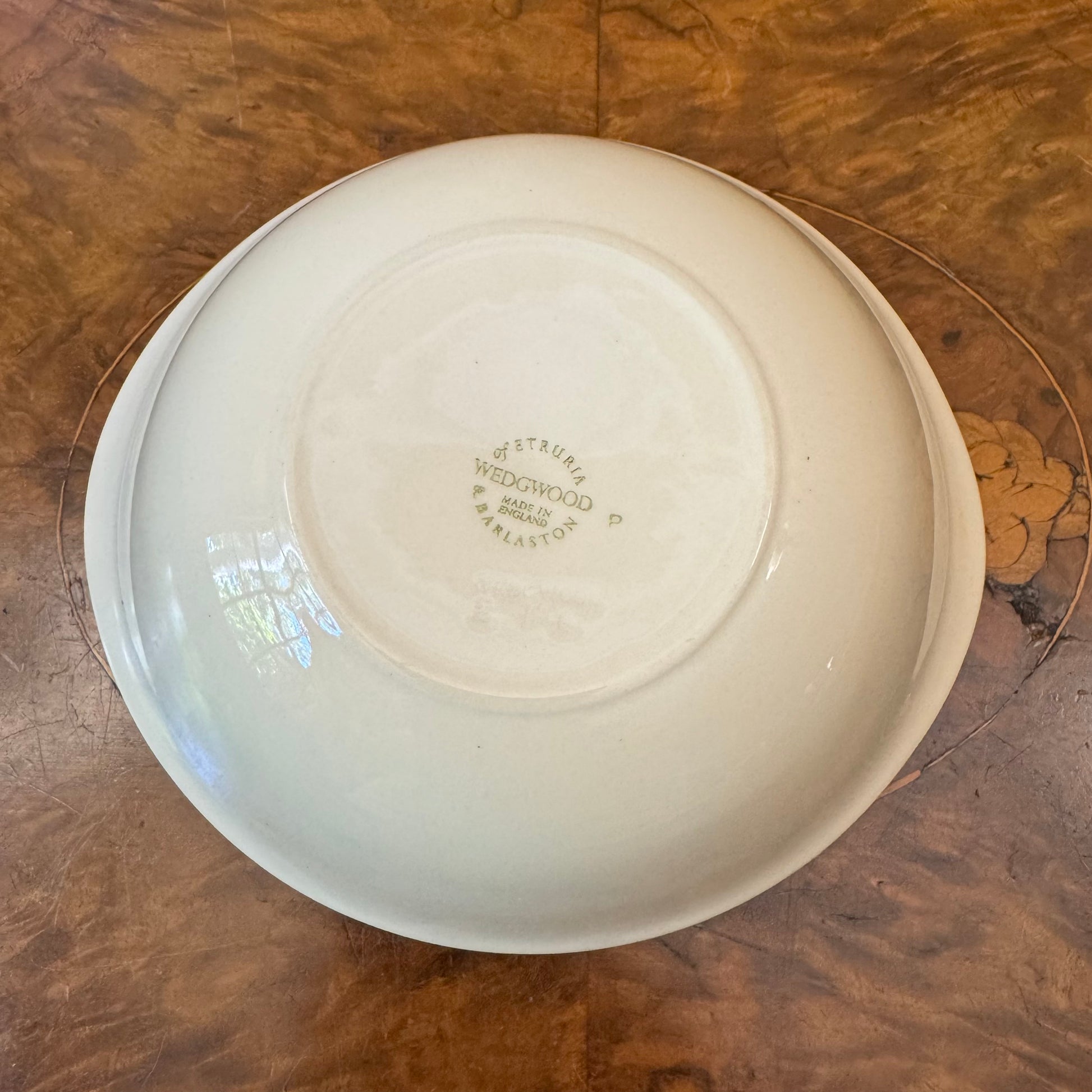 Vintage Wedgwood Etruria & Barlaston Green Bowl