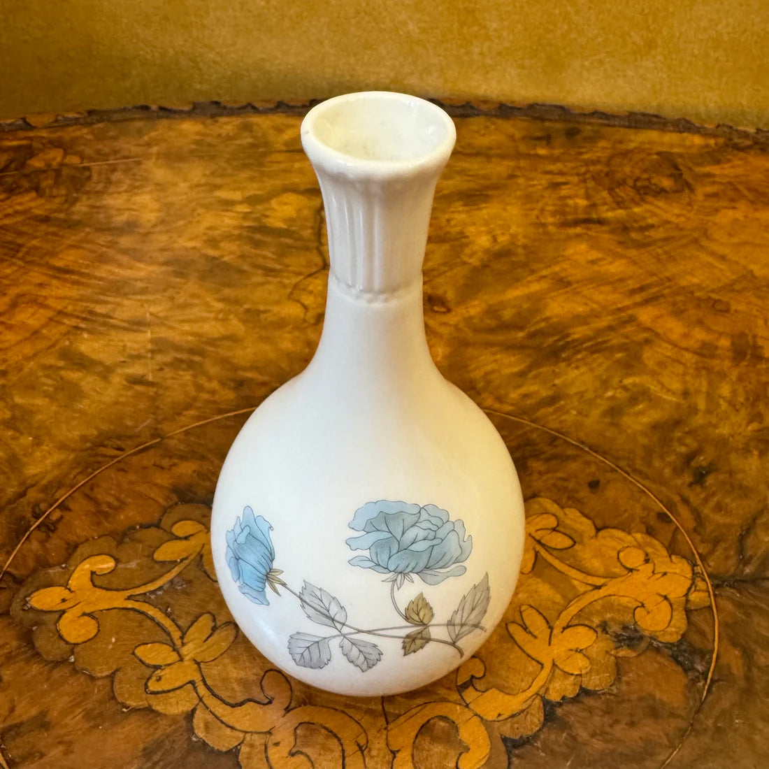 Wedgwood Ice Rose Bud Vase
