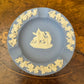 Vintage Wedgwood Jasperware Blue Small Ashtray