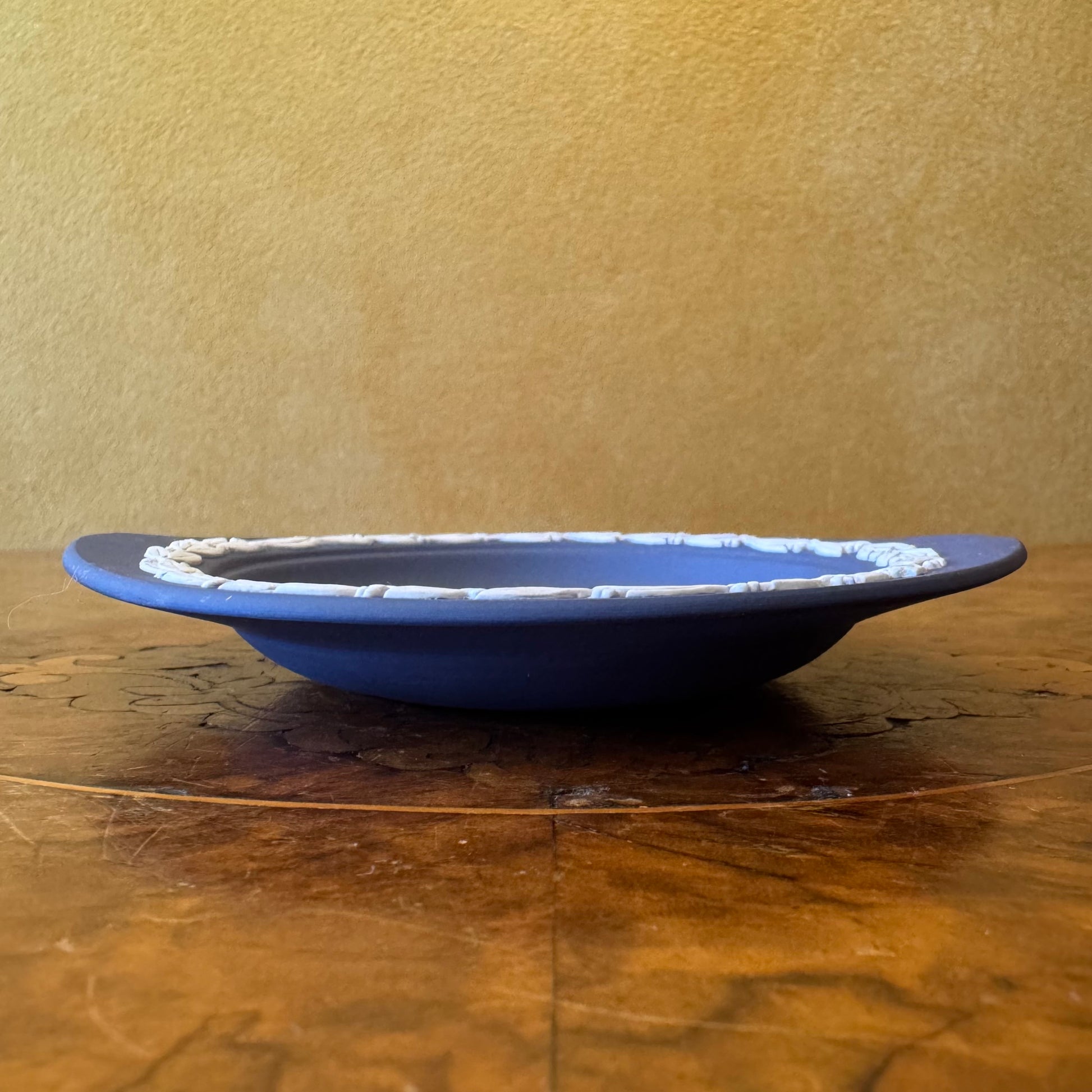 Vintage Wedgwood Portland Blue Muses and Pegasus Dish 