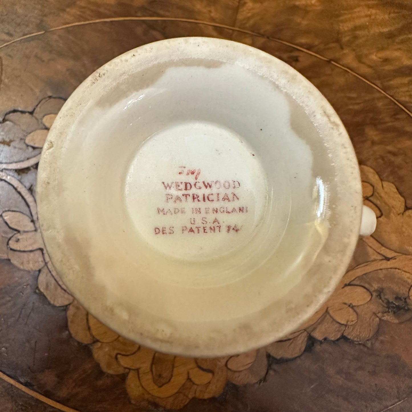 Vintage Wedgwood Swansea Demitasse Saucer 