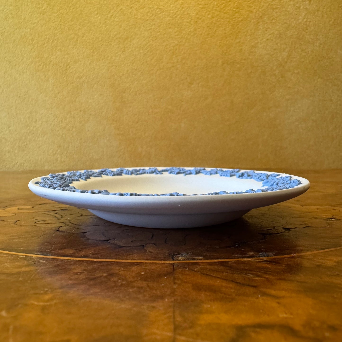 Vintage Wedgwood White Jasperware Aurora And The Chariot Of Dawnl Dish 