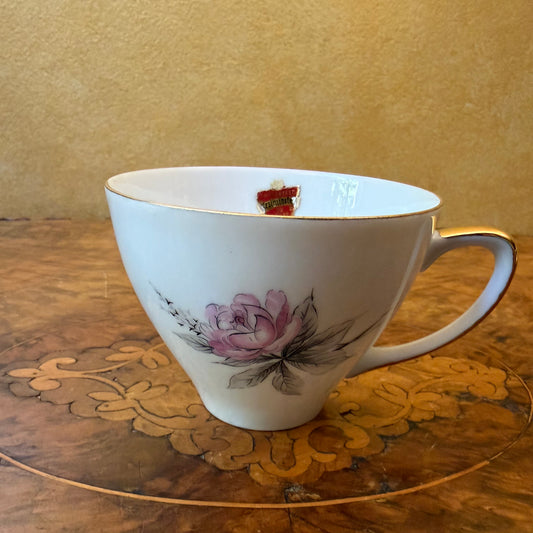 Vintage Westminster Pink Rose Tea Cup Trio 