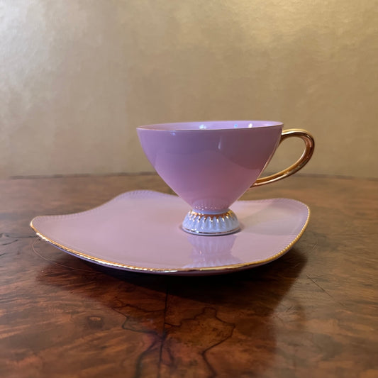 Vintage Westminster Pink Tea Cup & Tennis Set