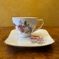 Vintage Westminster Pink Thistle Tea Cup & Saucer 