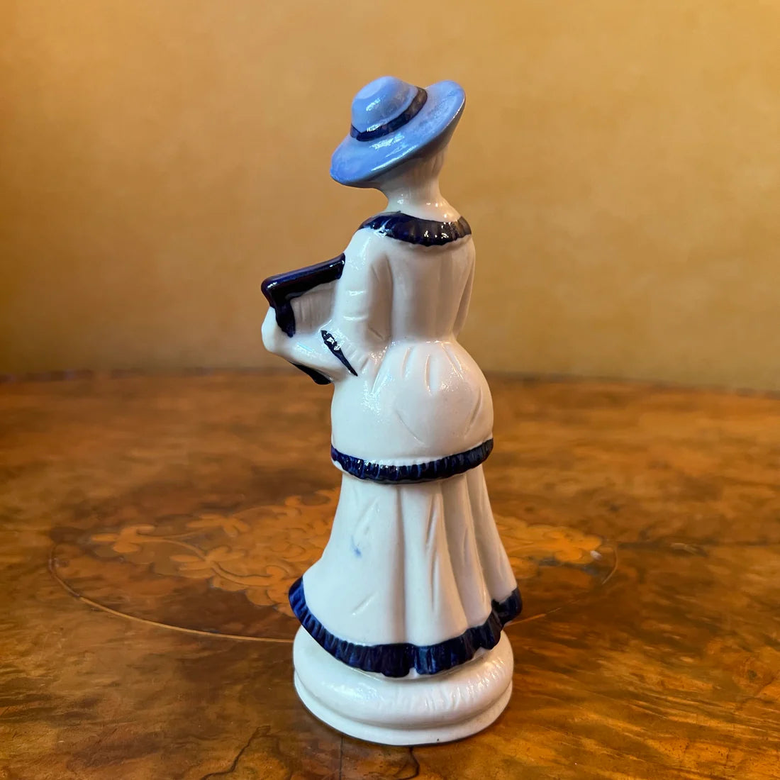 Vintage Women Musician Figurine Statue