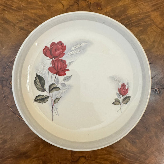 Vintage Woods & Sons Red Rose Side Plate 