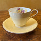 Vintage Yellow Demitasse Cup 