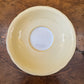 Vintage Yellow Demitasse Saucer 