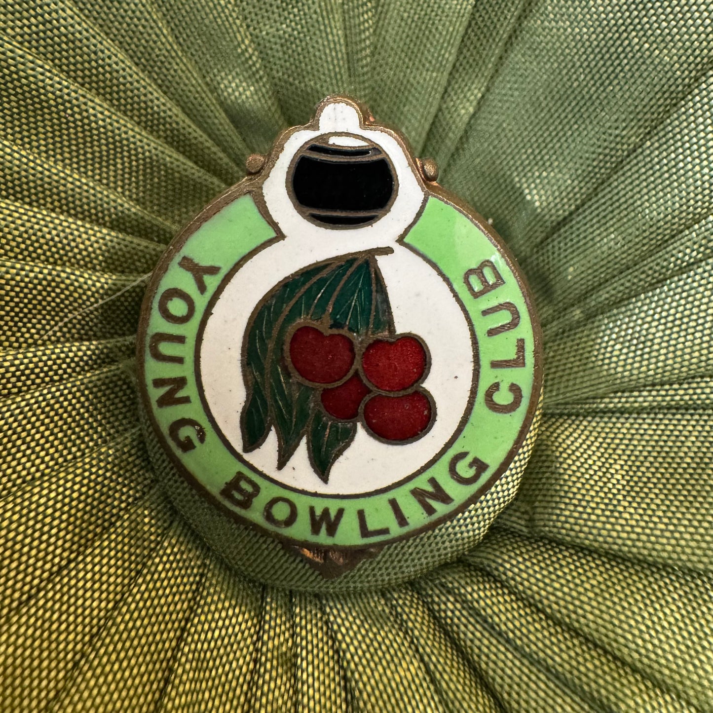 Vintage Young Bowling Club Pin Badge