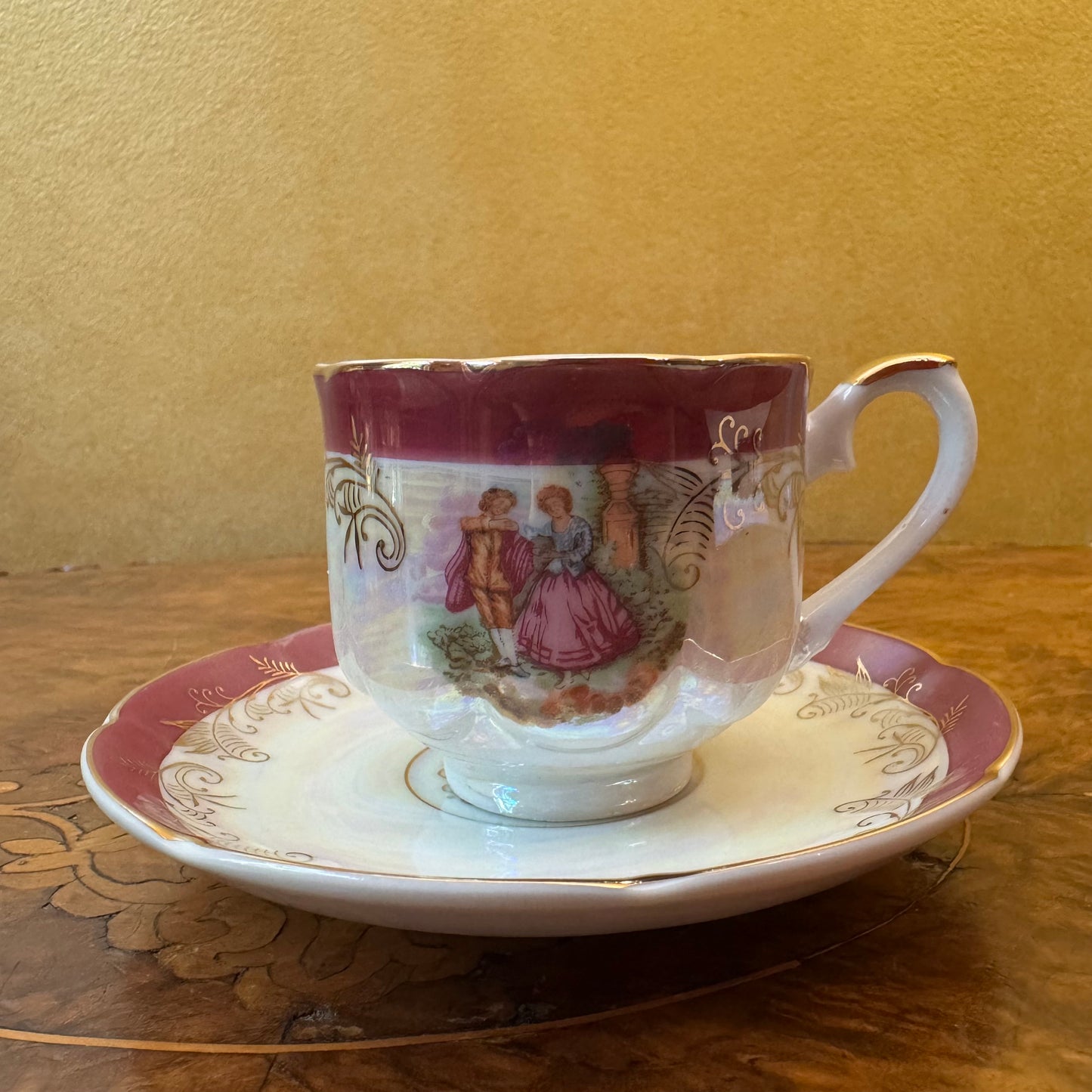 Vintage Zen China Demitasse Coffee Cup 