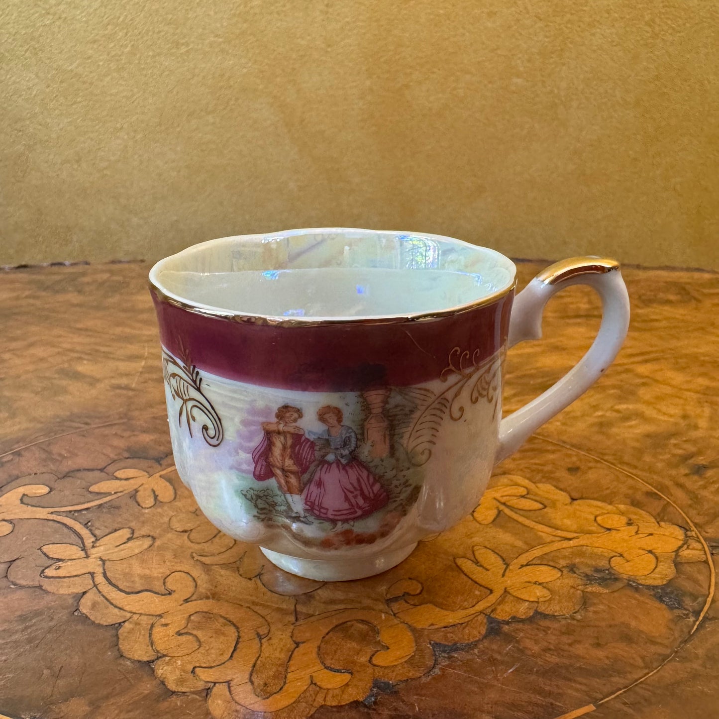 Vintage Zen China Demitasse Cup 
