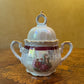 Vintage Zen China Demitasse Sugar Bowl 