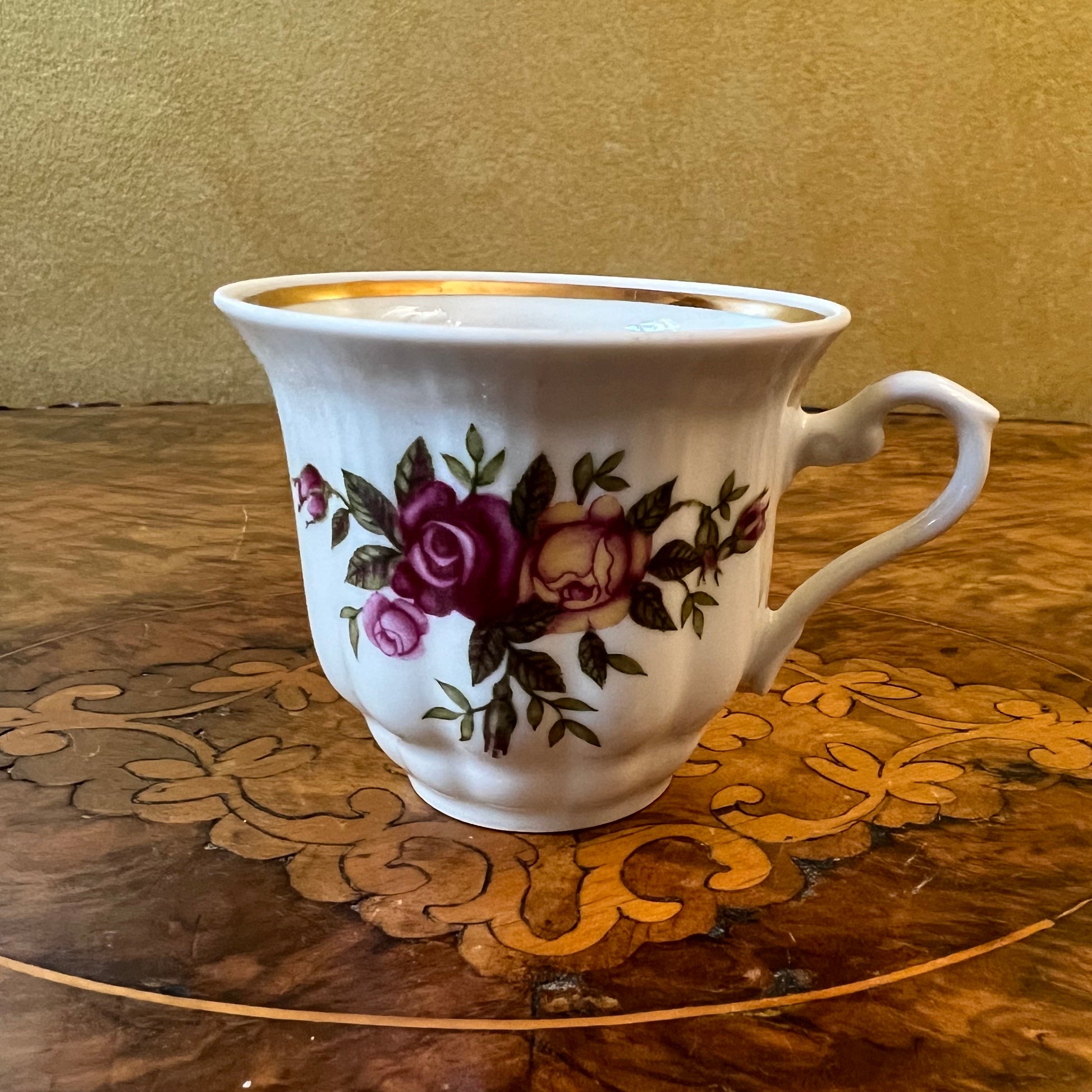 Walbzy Polish Floral Demitasse Coffee Cup