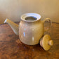 Vintage Ware Pottery Mustard Colour Teapot