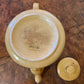 Vintage Ware Pottery Mustard Colour Teapot
