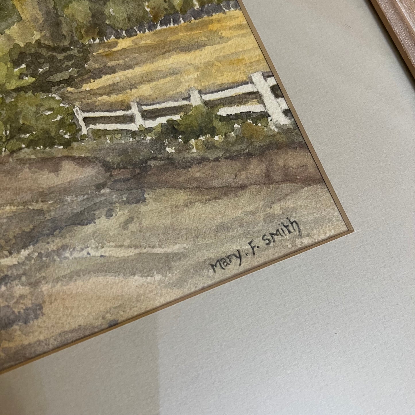 Watercolor Painting By Mary Farquhar Smith