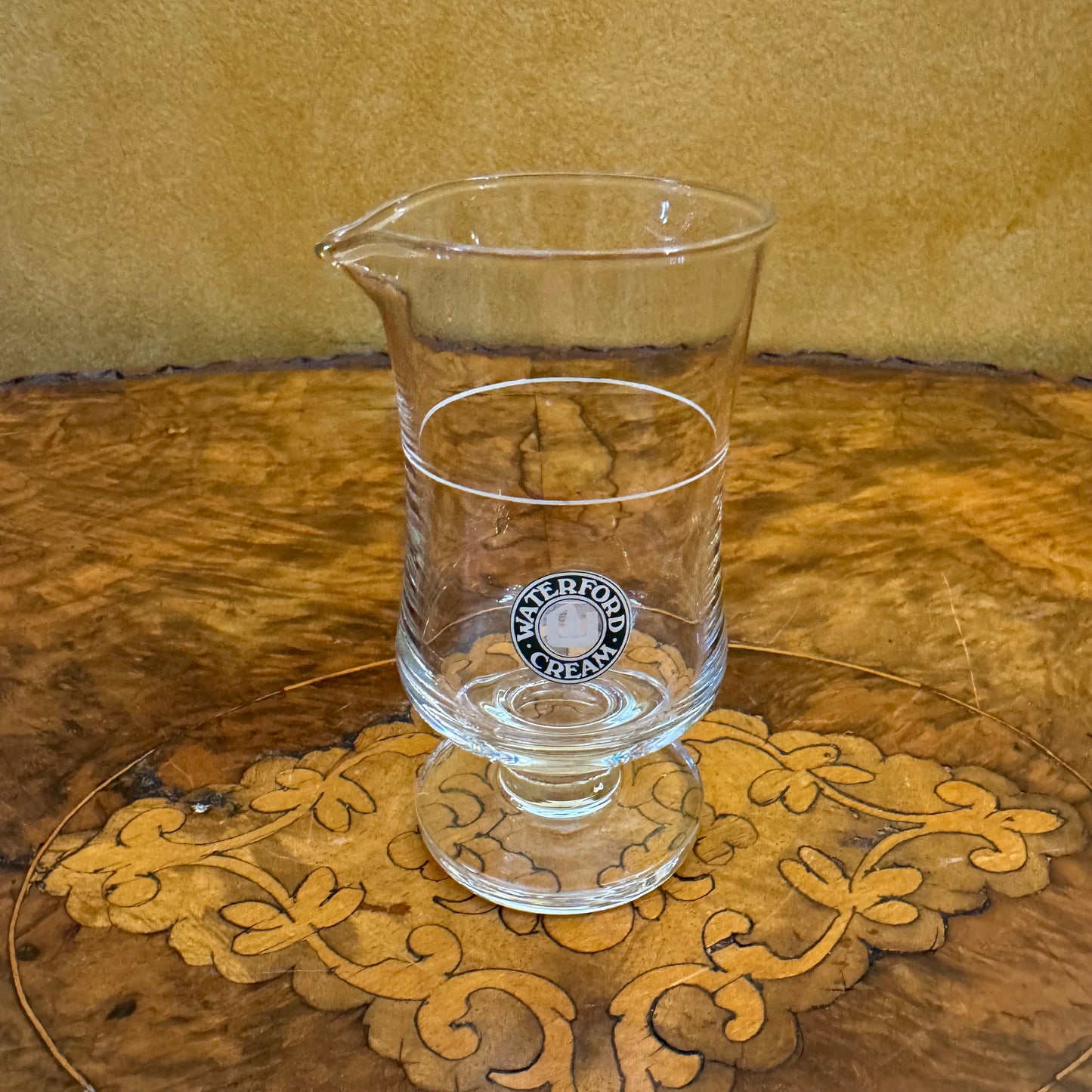 Waterford Cream Glass Small Jug