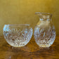 Waterford Pineapple Hospitality Crystal Milk Creamer Jug & Bowl 