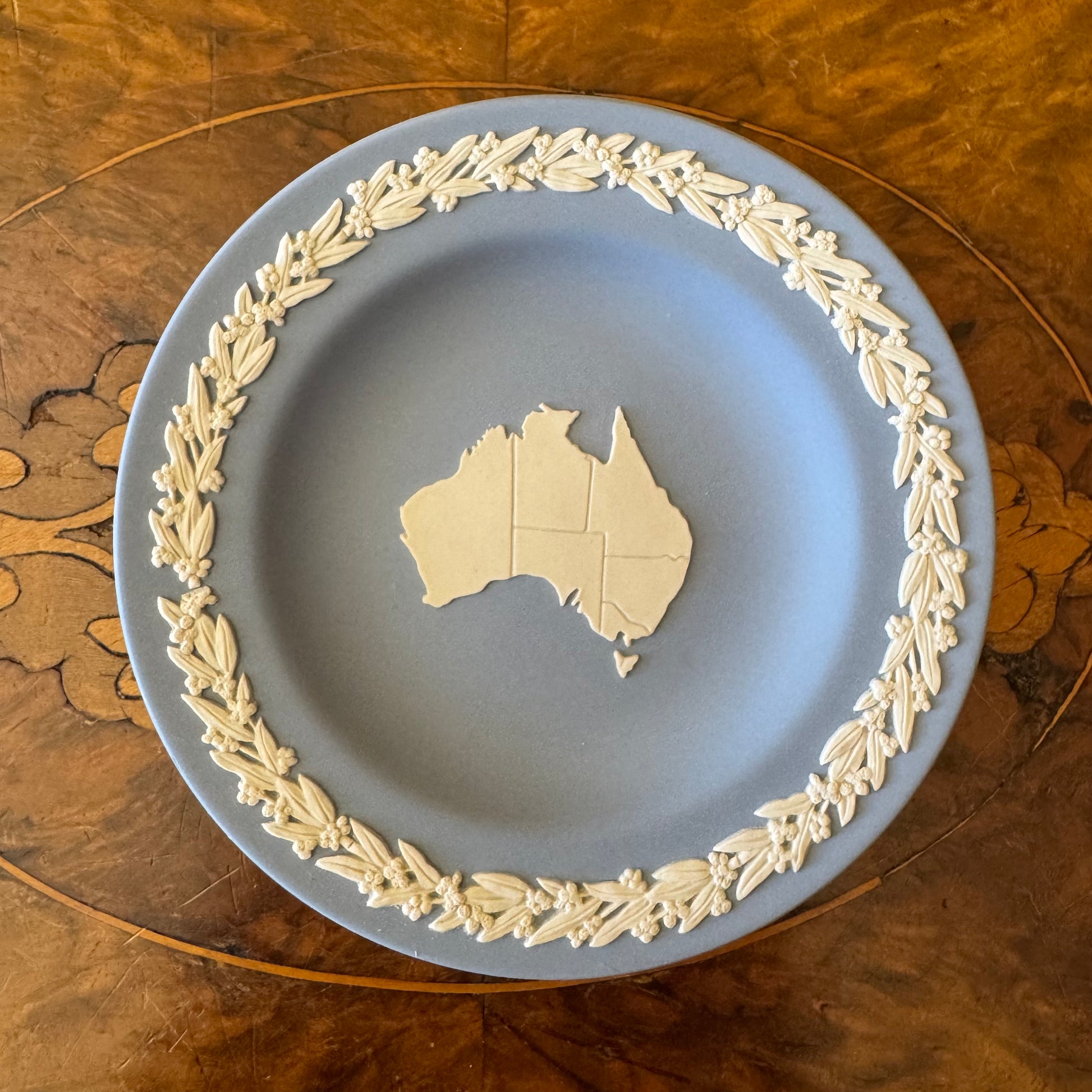 Wedgwood Blue Jasperware Australia Small Plate 