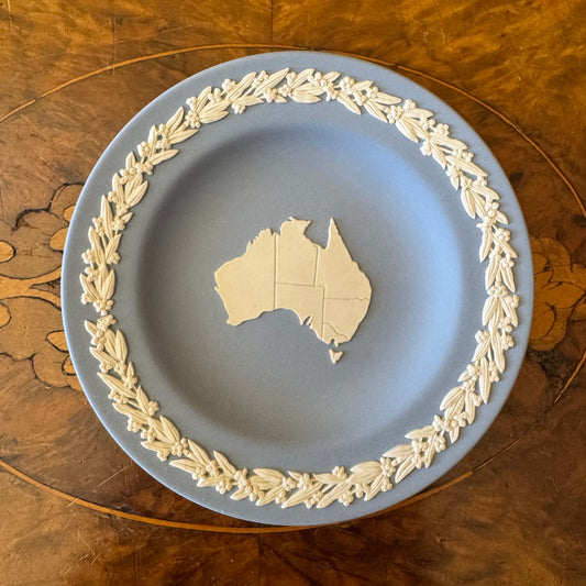 Wedgwood Blue Jasperware Australia Small Plate 