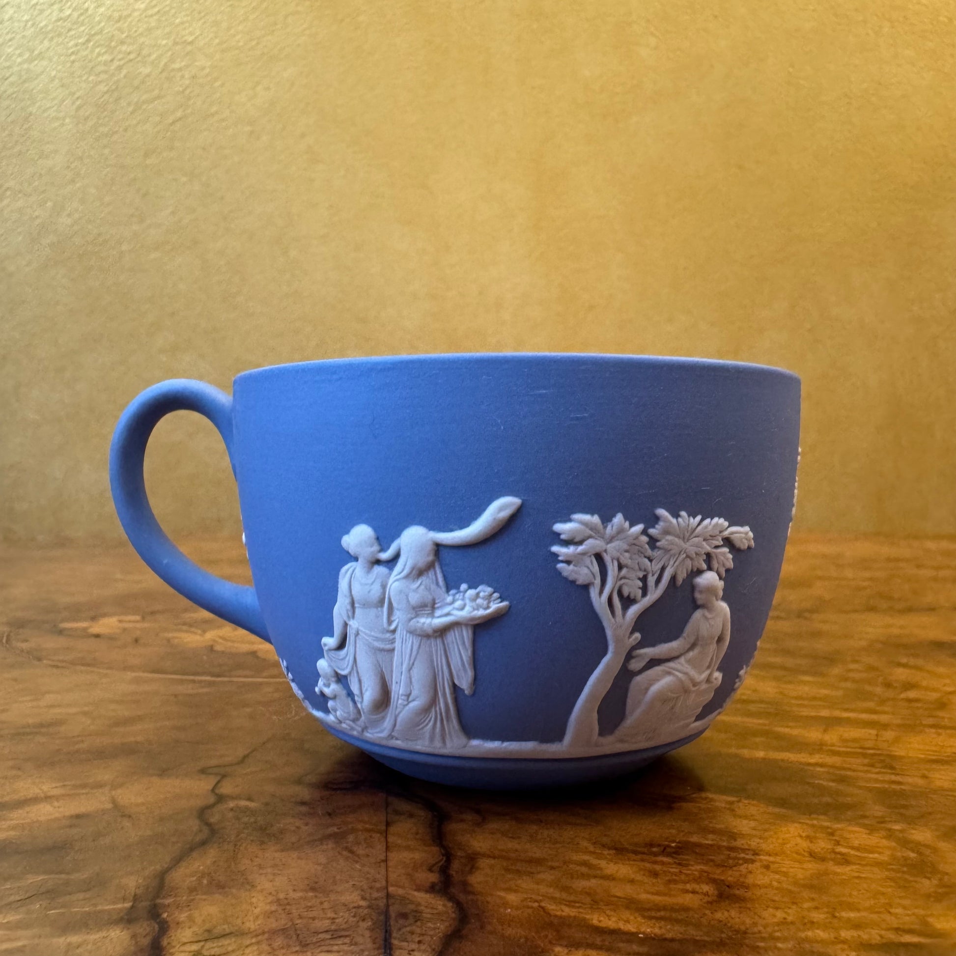 Wedgwood Blue Jasperware Cup 