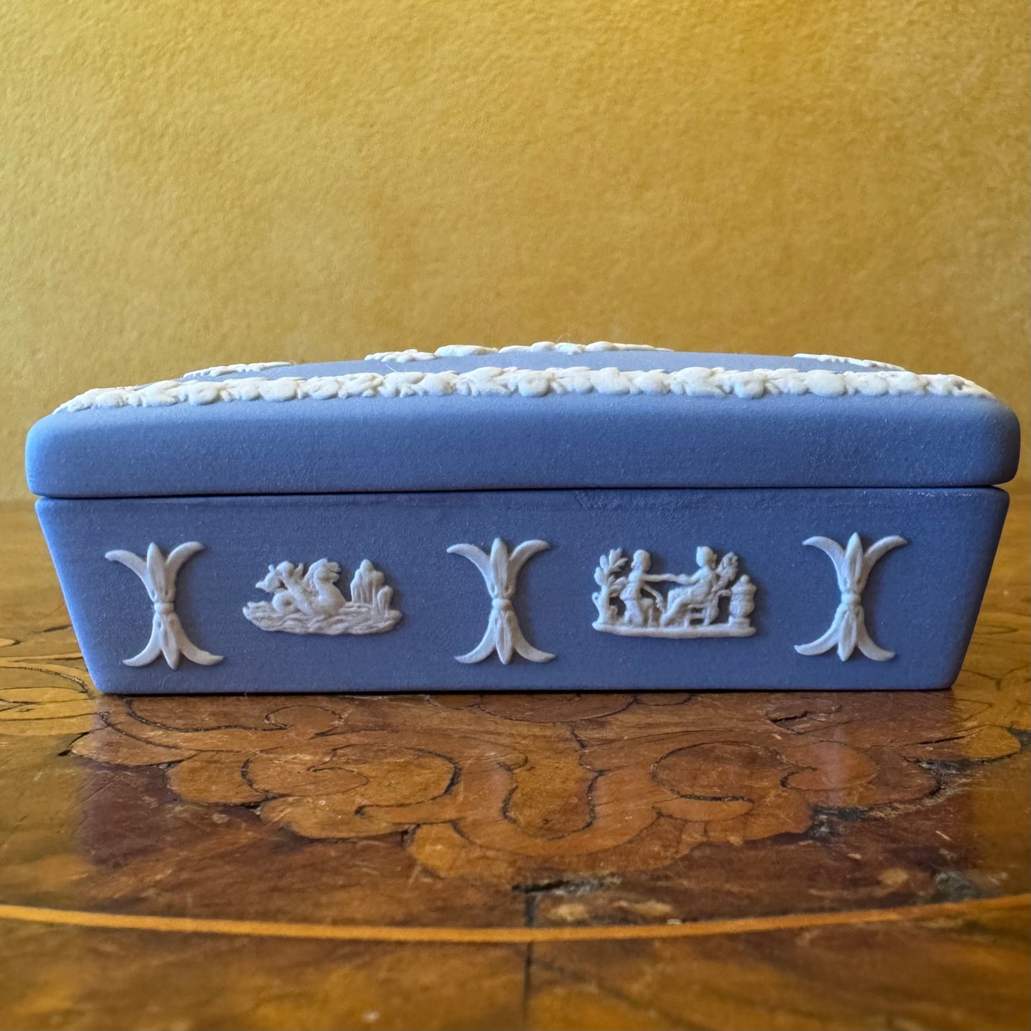 Wedgwood Blue Jasperware Rectangular 