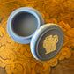 Wedgwood Blue Jasperware Round Box 