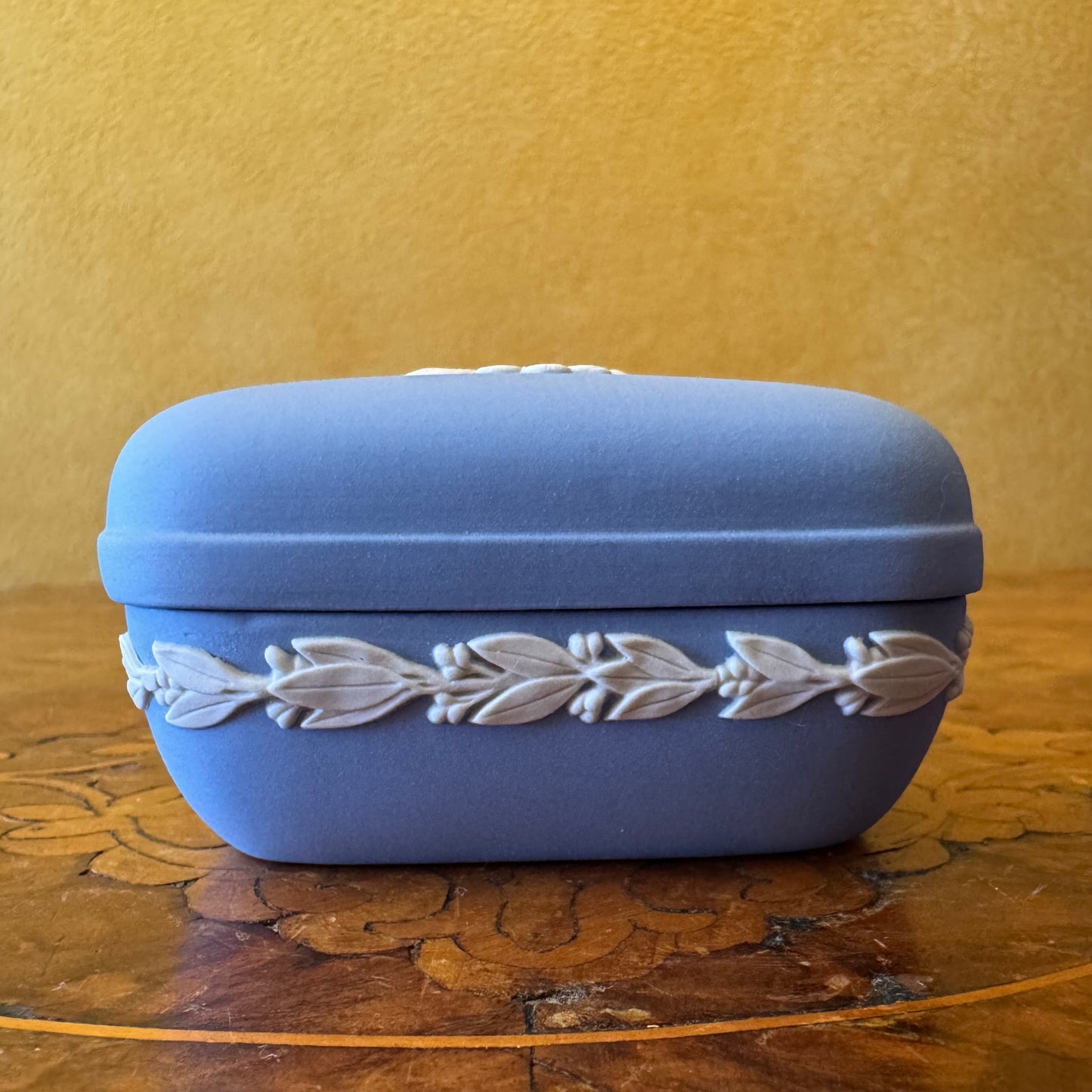 Wedgwood Blue Jasperware Royal Wedding Lidded Box