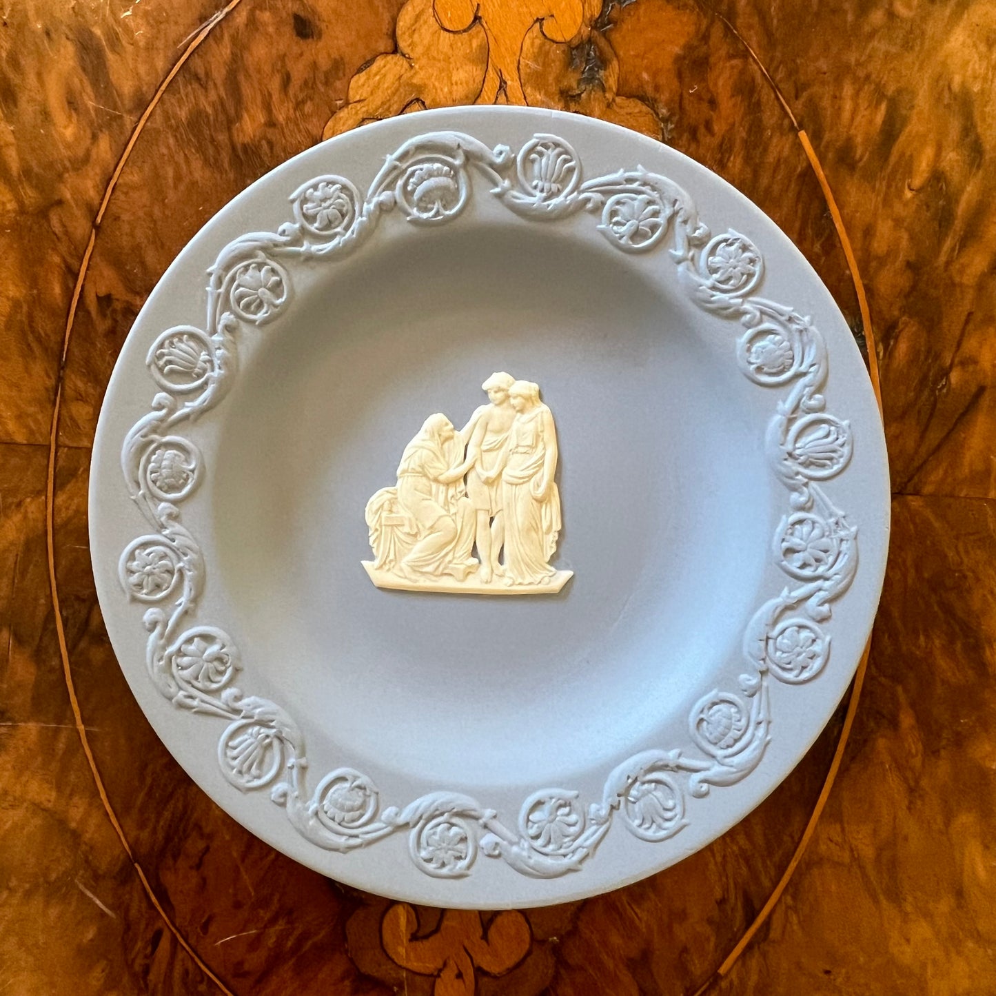 Wedgwood Blue Jasperware Small Dish