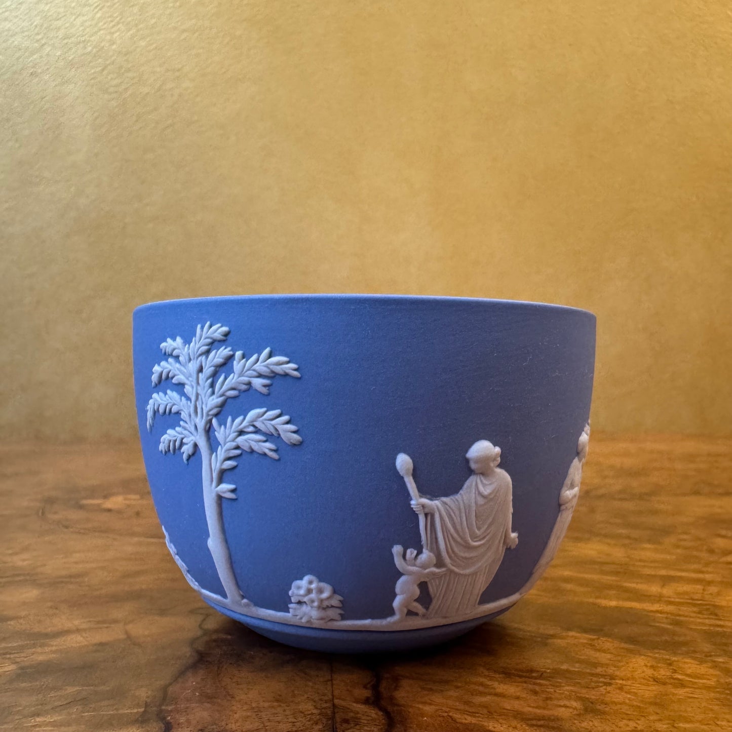 Wedgwood Blue Jasperware Tea Cup 