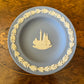 Wedgwood Blue Jasperware Trafalgar Square Small Dish 