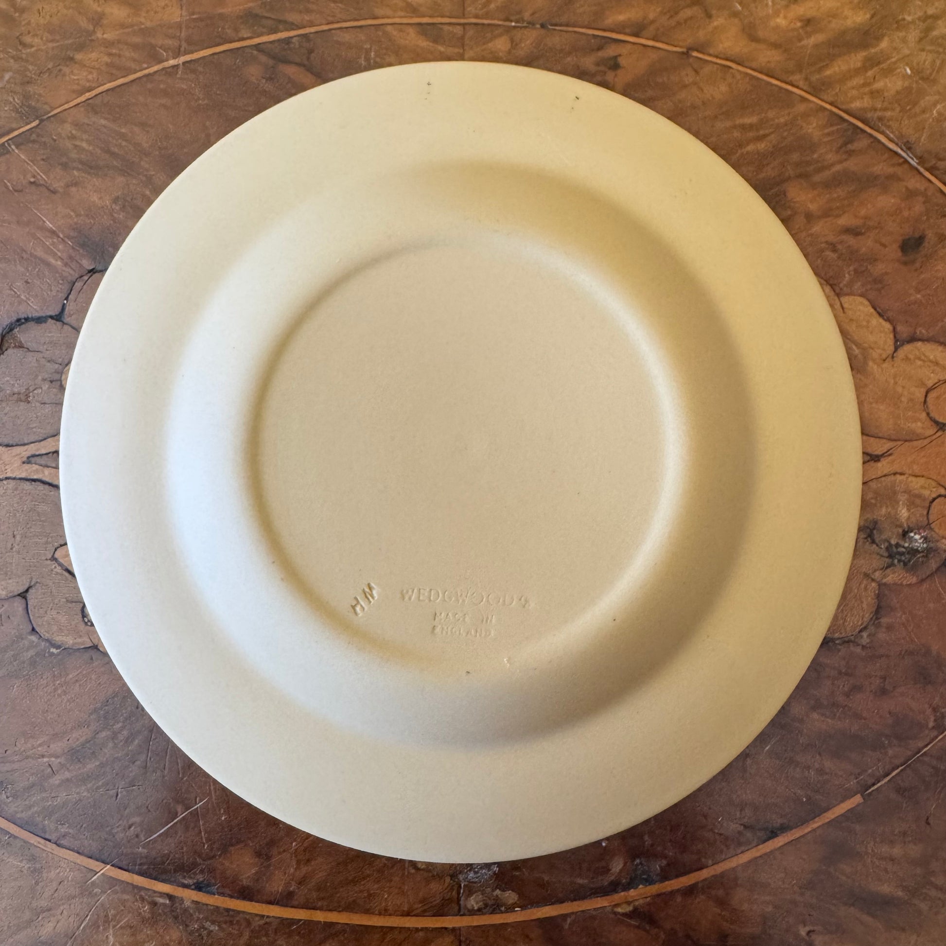 Wedgwood Cane Jasperware Australian Flannel Flower Small Plate 