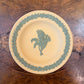 Wedgwood Cane Jasperware Kangaroo Paw Australian Wildflower Collection Plate