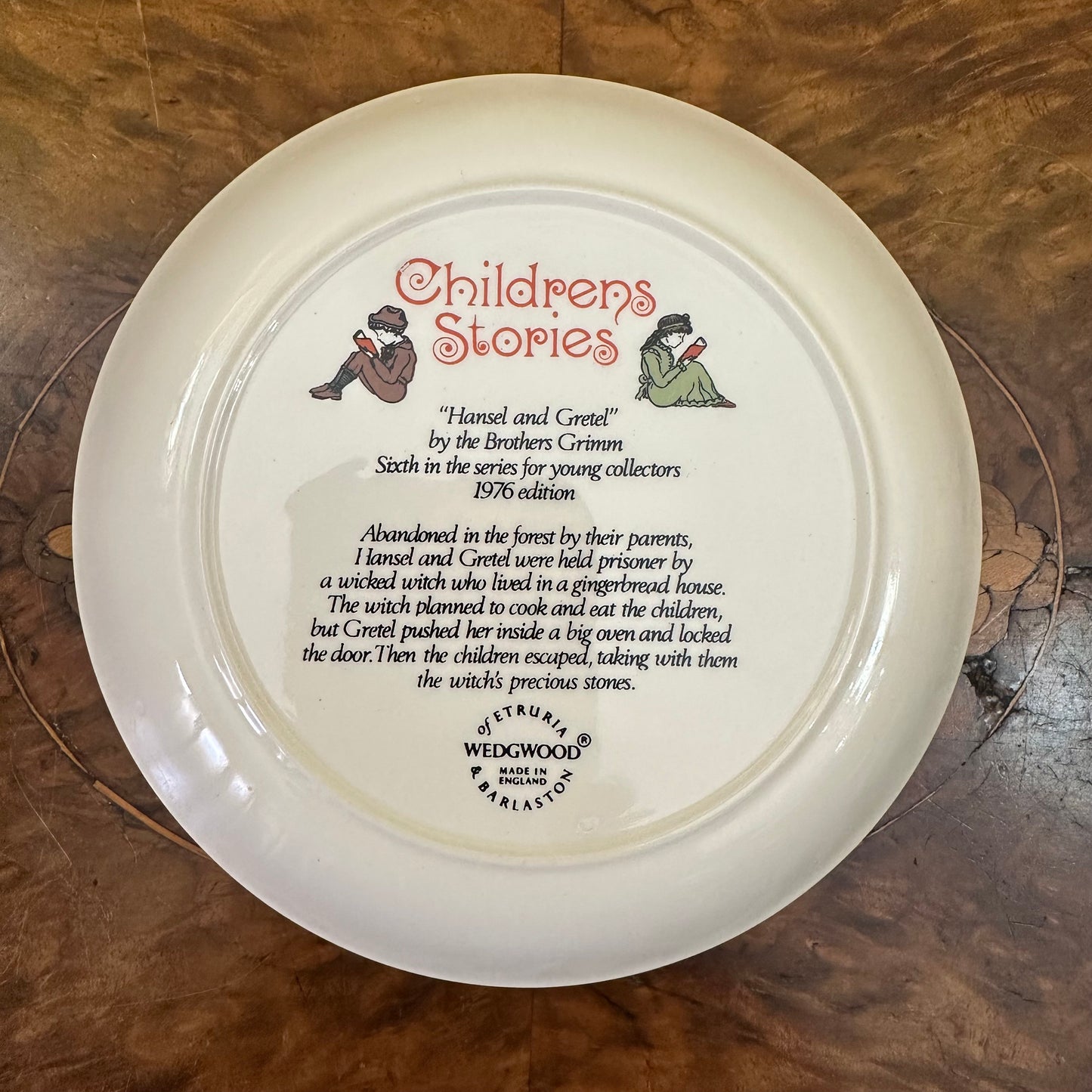 Wedgwood Children's Story 1976 "Hansel & Gretel" By The Brothers GrimmIMG_4241