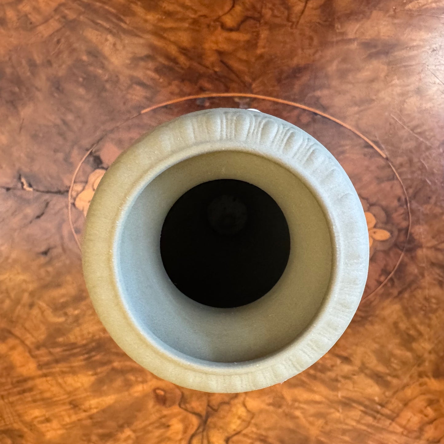 Wedgwood Green White Embossed Jasperware 