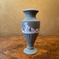  Wedgwood Green White Jasperware Vase 