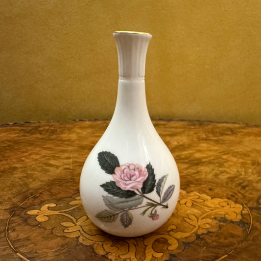 Wedgwood Hathaway Rose Small Bud Vase