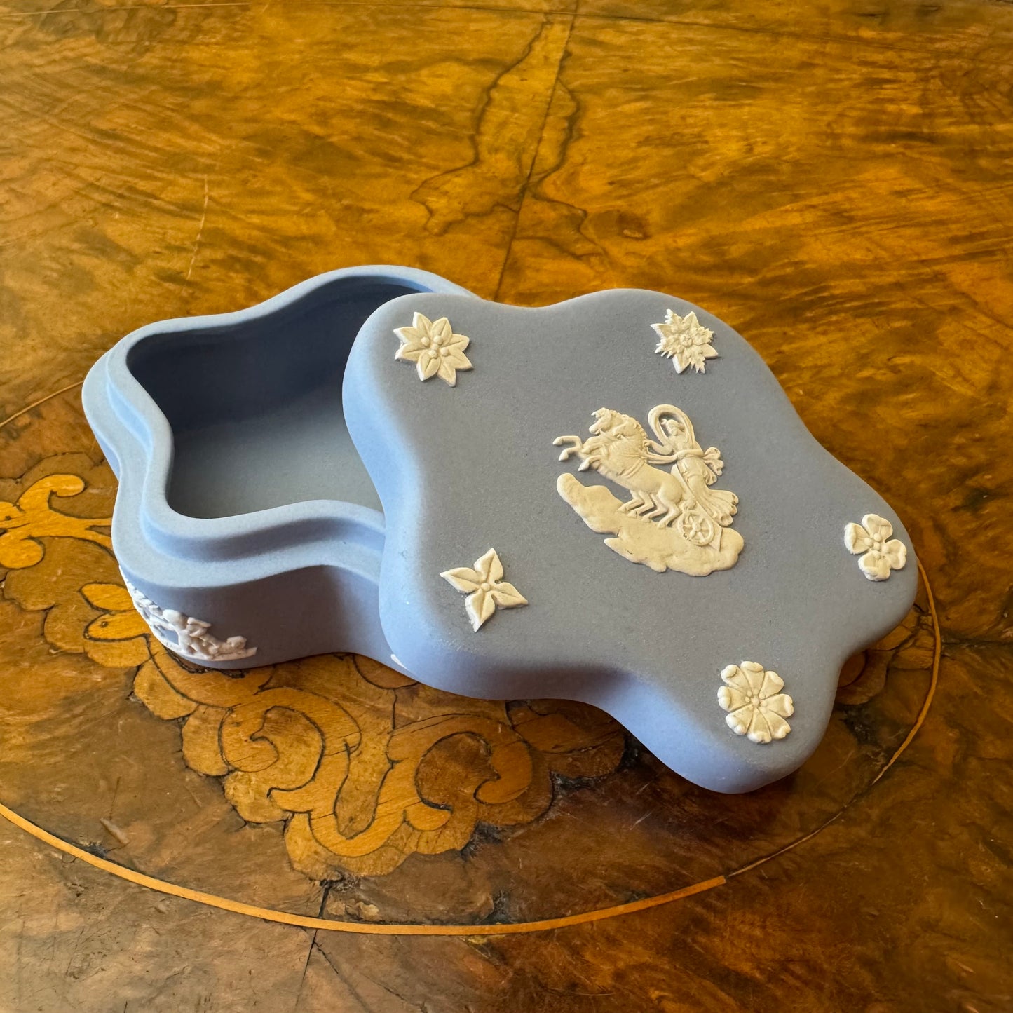Wedgwood Jasperware Blue Star Shaped