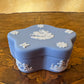 Wedgwood Jasperware Blue Star Shaped Box 