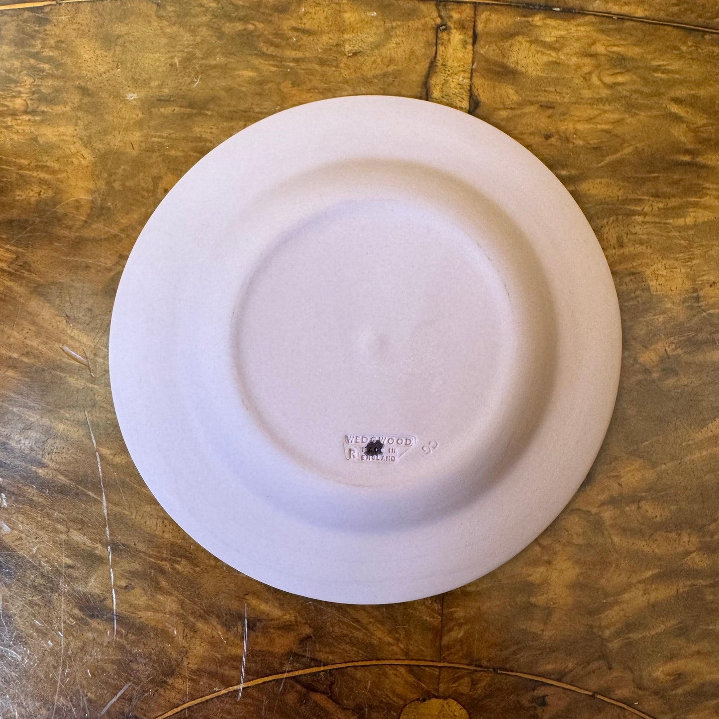 Wedgwood Pink Jasperware Cherub Embossed Small Dish 