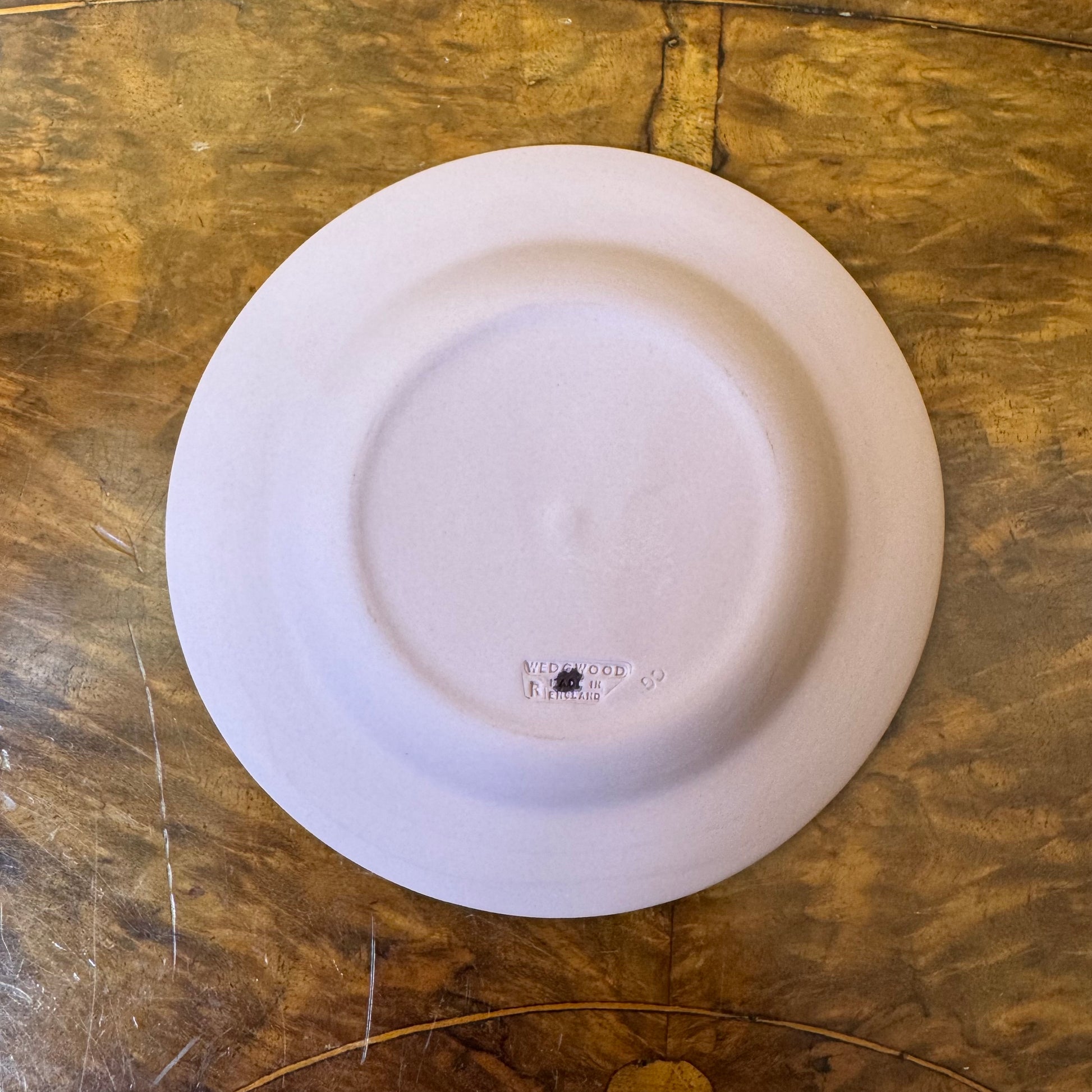 Wedgwood Pink Jasperware Cherub Embossed Small Dish 