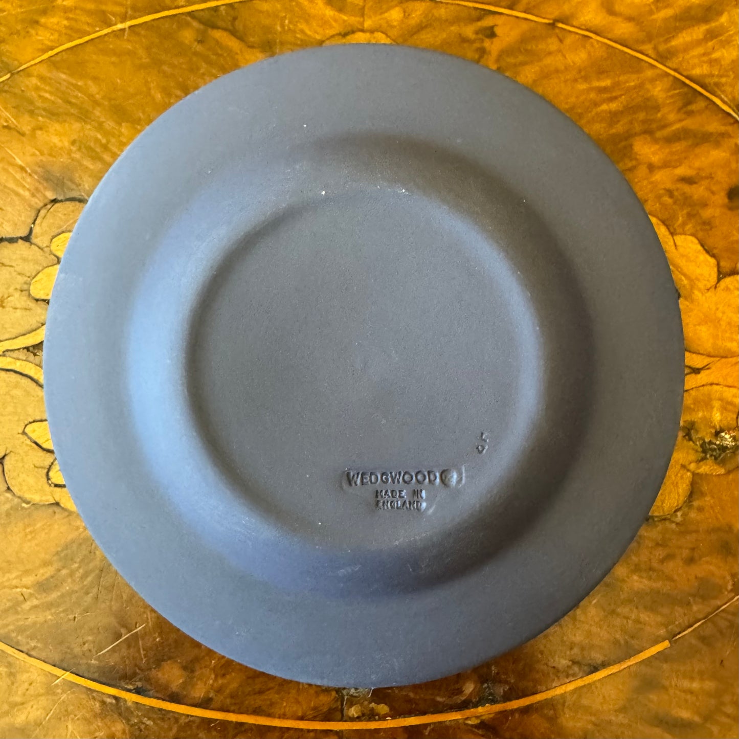 Wedgwood Portland Blue Jasperware Crocus 