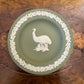 Wedgwood Sage Jasperware Emu Small Dish 