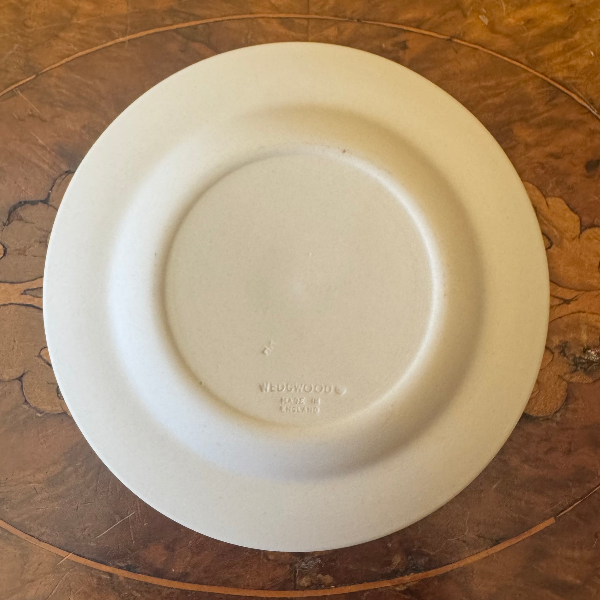 Wedgwood White On Cane Jasperware Wattle 