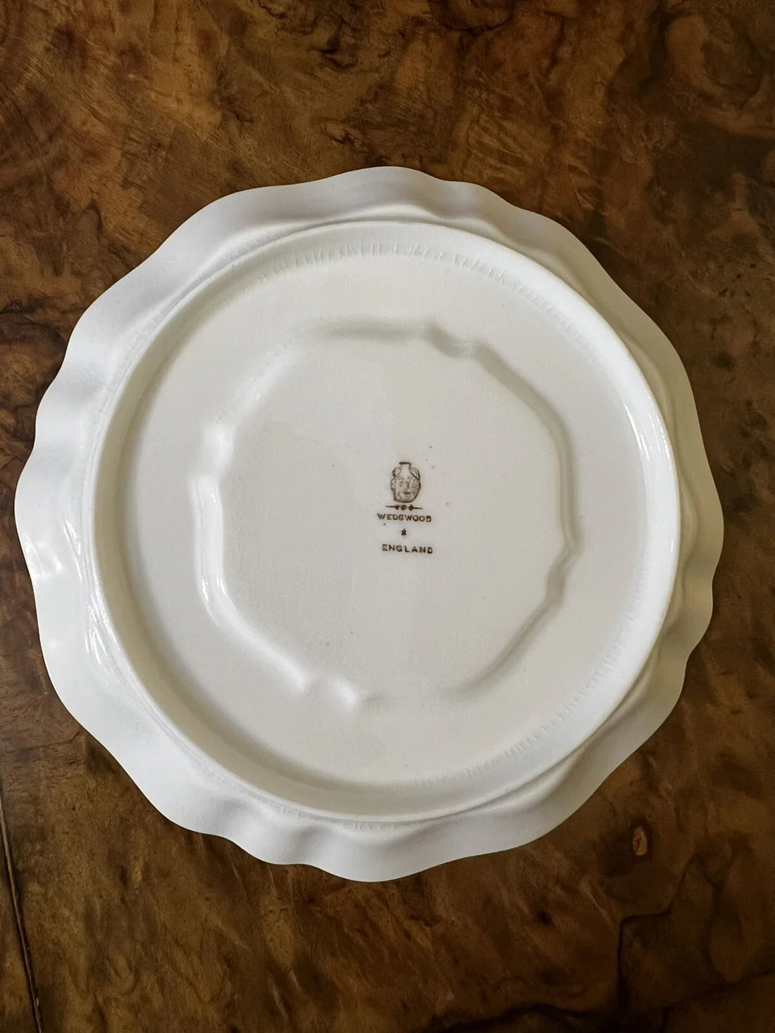 Vintage Wedgwood White Small Saucer Dish
